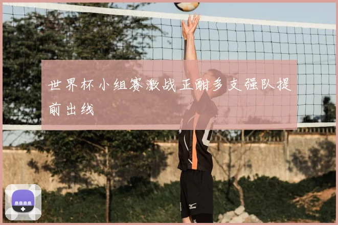 世界杯小组赛激战正酣多支强队提前出线